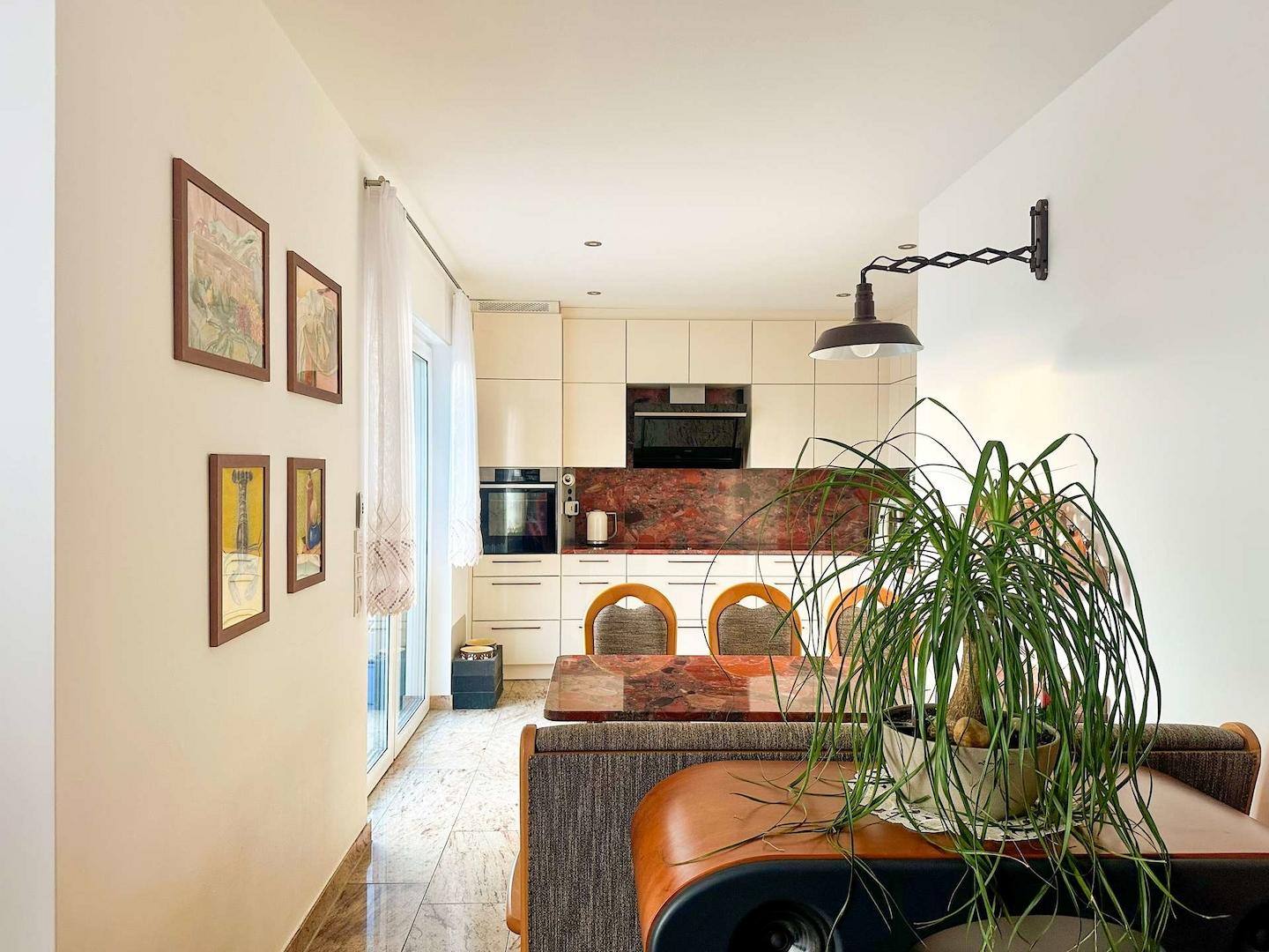 Offenes Esszimmer