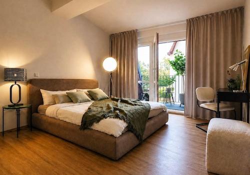 Großzügiges Schlafzimmer