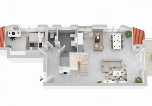 3D-Grundriss 1. DG