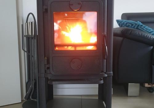 gemütlicher Kamin
