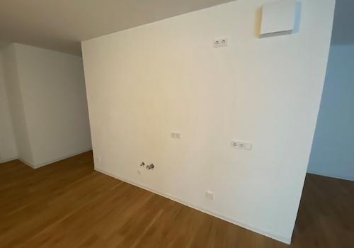 Offener Küchenbereich im Wohnzimmer