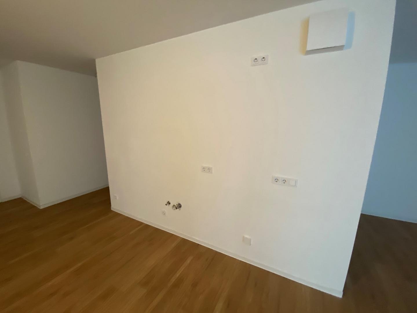 Offener Küchenbereich im Wohnzimmer