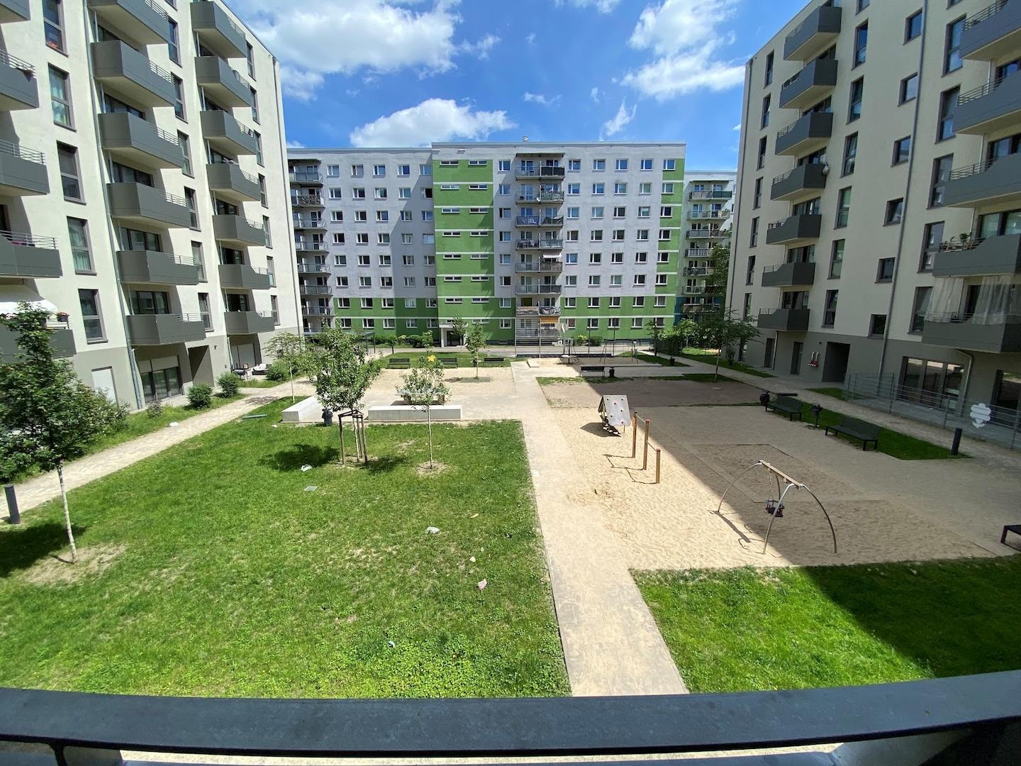 Ausblick zum Innenhof