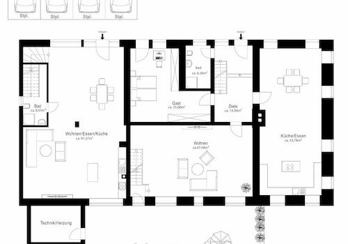 Grundriss EG