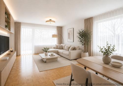Wohnzimmer Staging