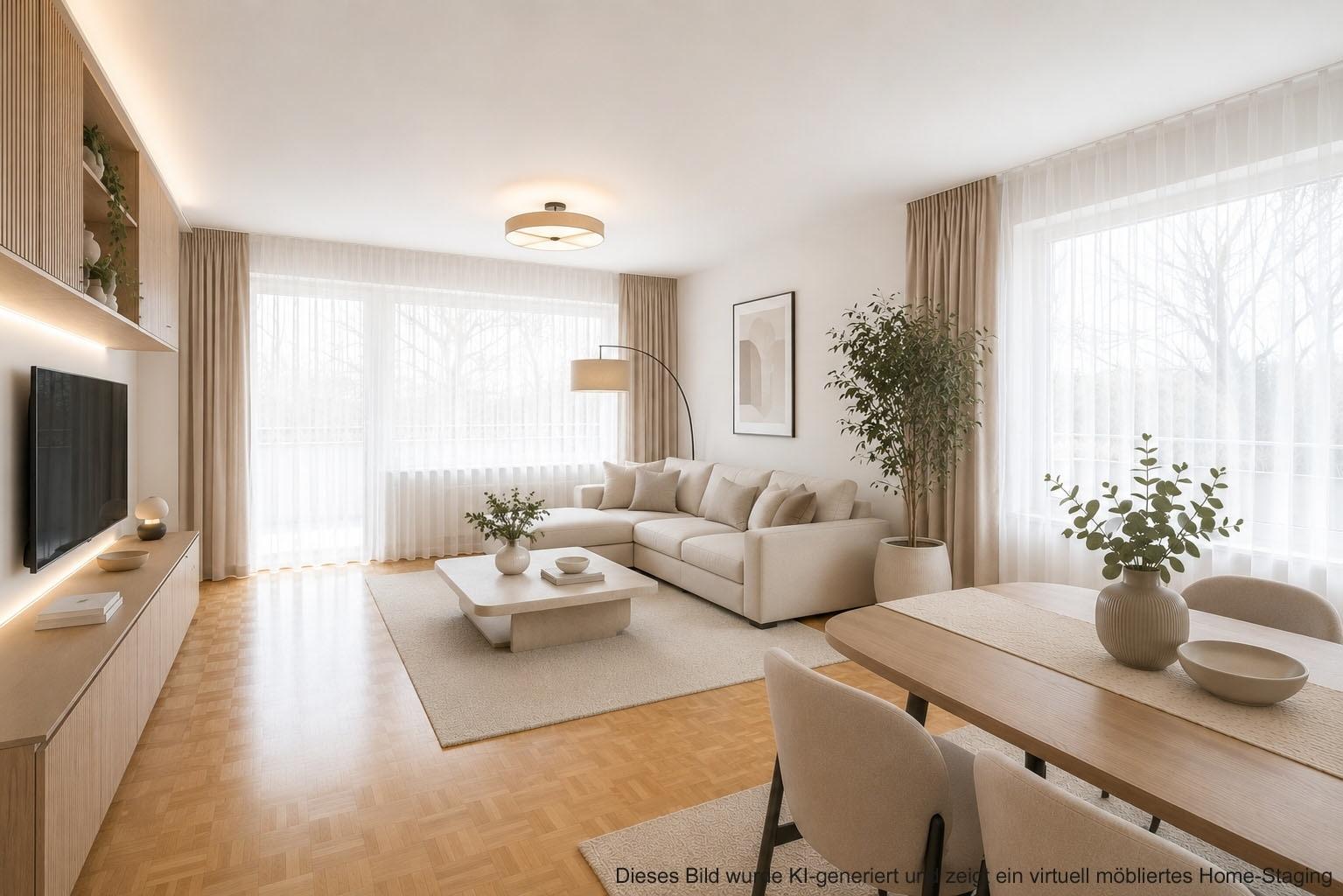 Wohnzimmer Staging