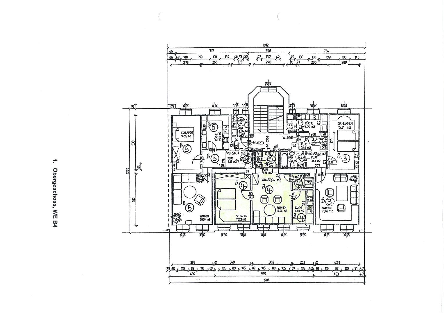 Grundriss Wohnung