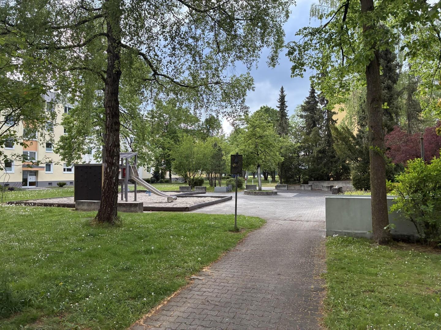 Spielplatz im Innenhof