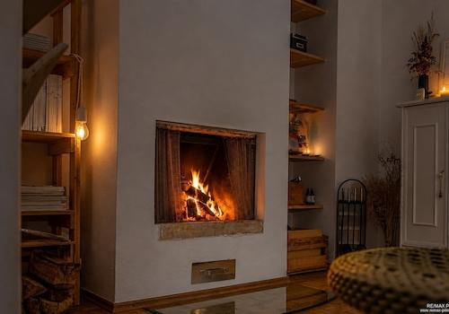 Winter vorm Kamin