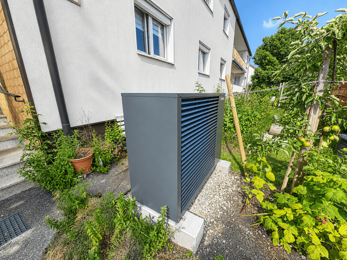 neue Luftwärmepumpe