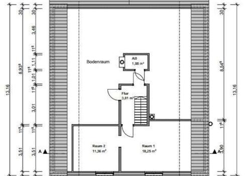Grundriss Dachgeschoss