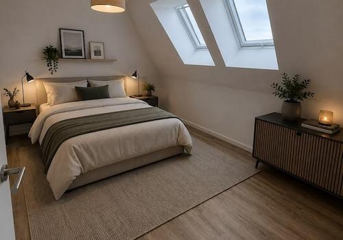 Schlafzimmer KI generiert