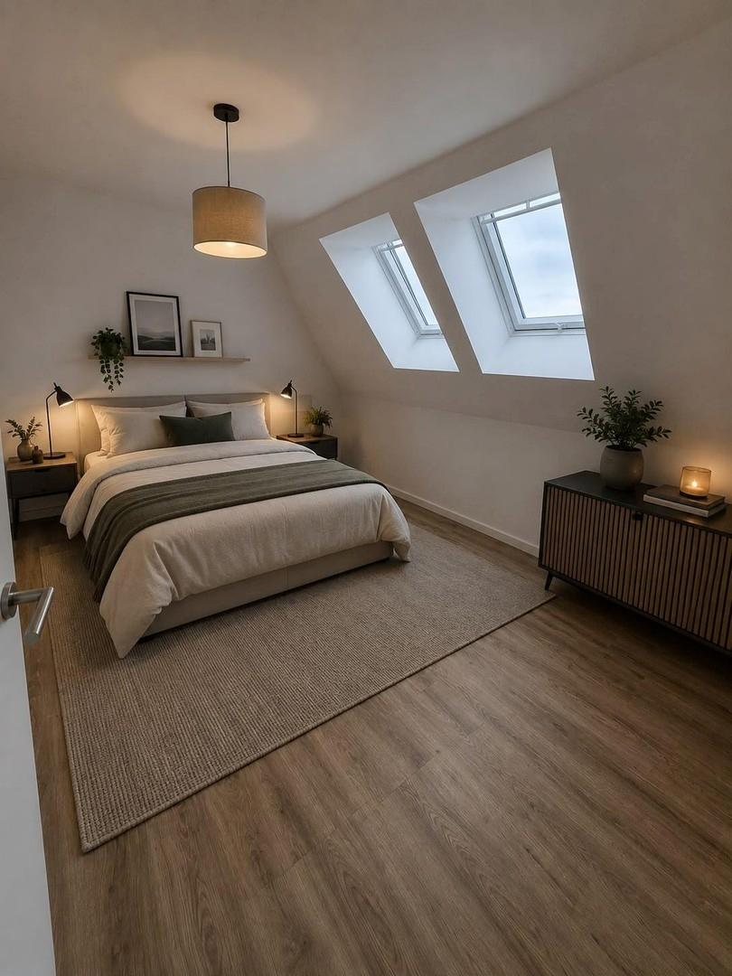 Schlafzimmer KI generiert