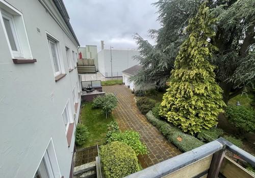 Blick vom Balkon