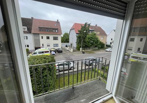 Blick aus Wohnzimmer