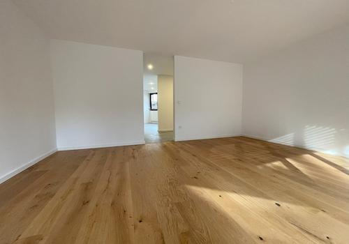 Wohnzimmer mit Echtparkett