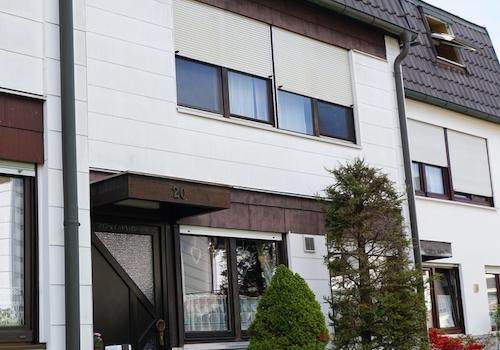 Haus Nordansicht Eingang