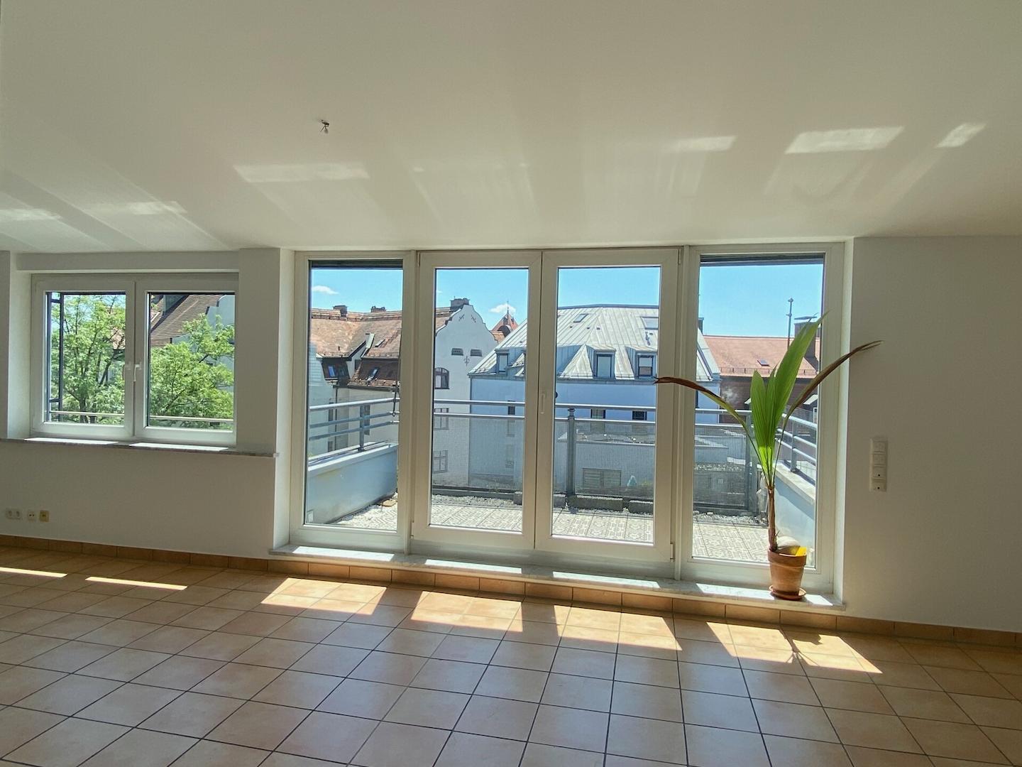 Blick zur Terrasse