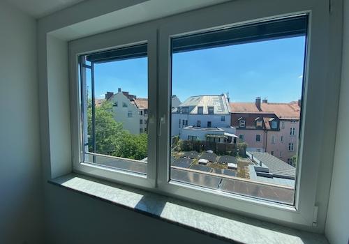 Schlafzimmer Ausblick