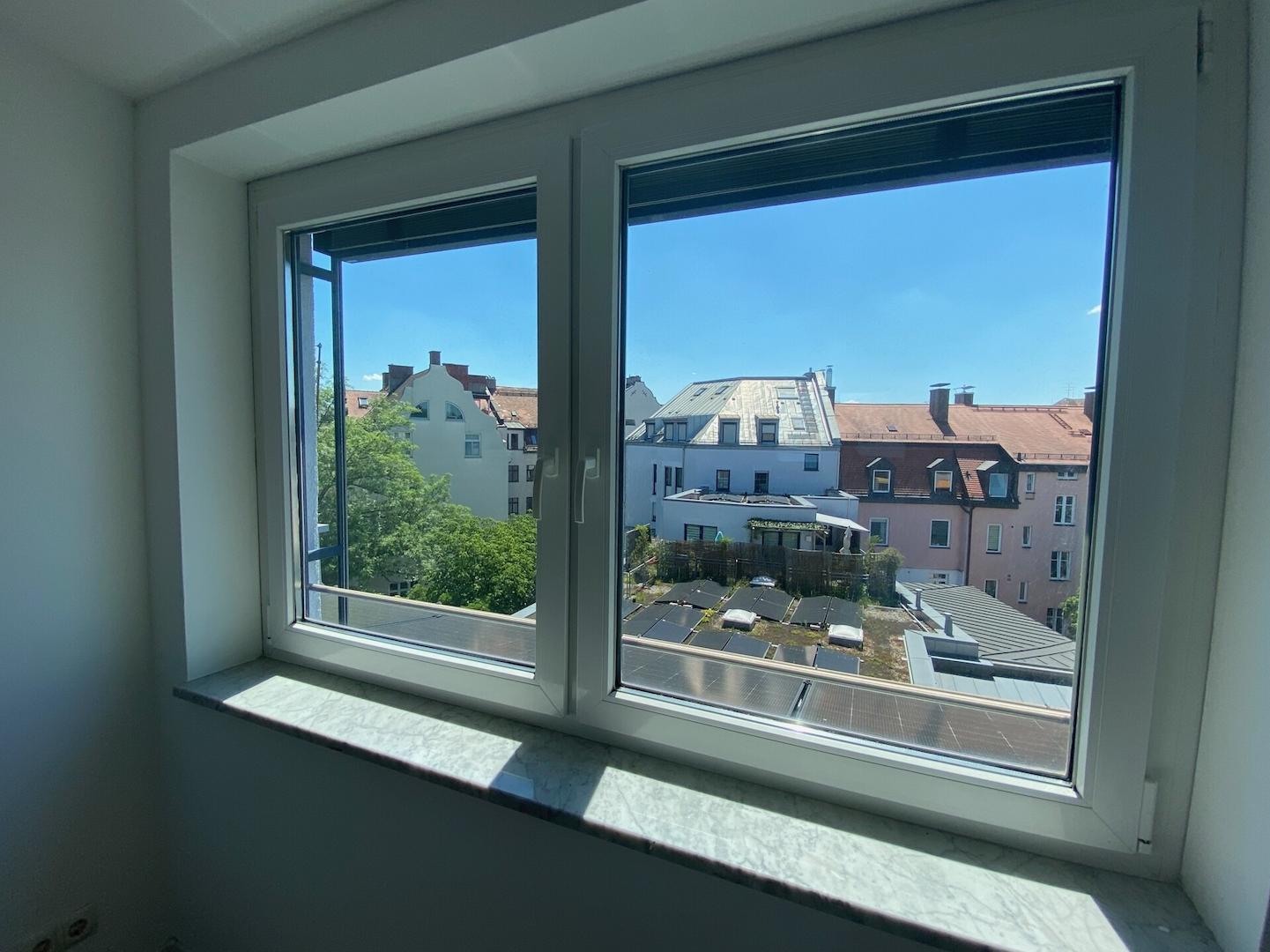 Schlafzimmer Ausblick