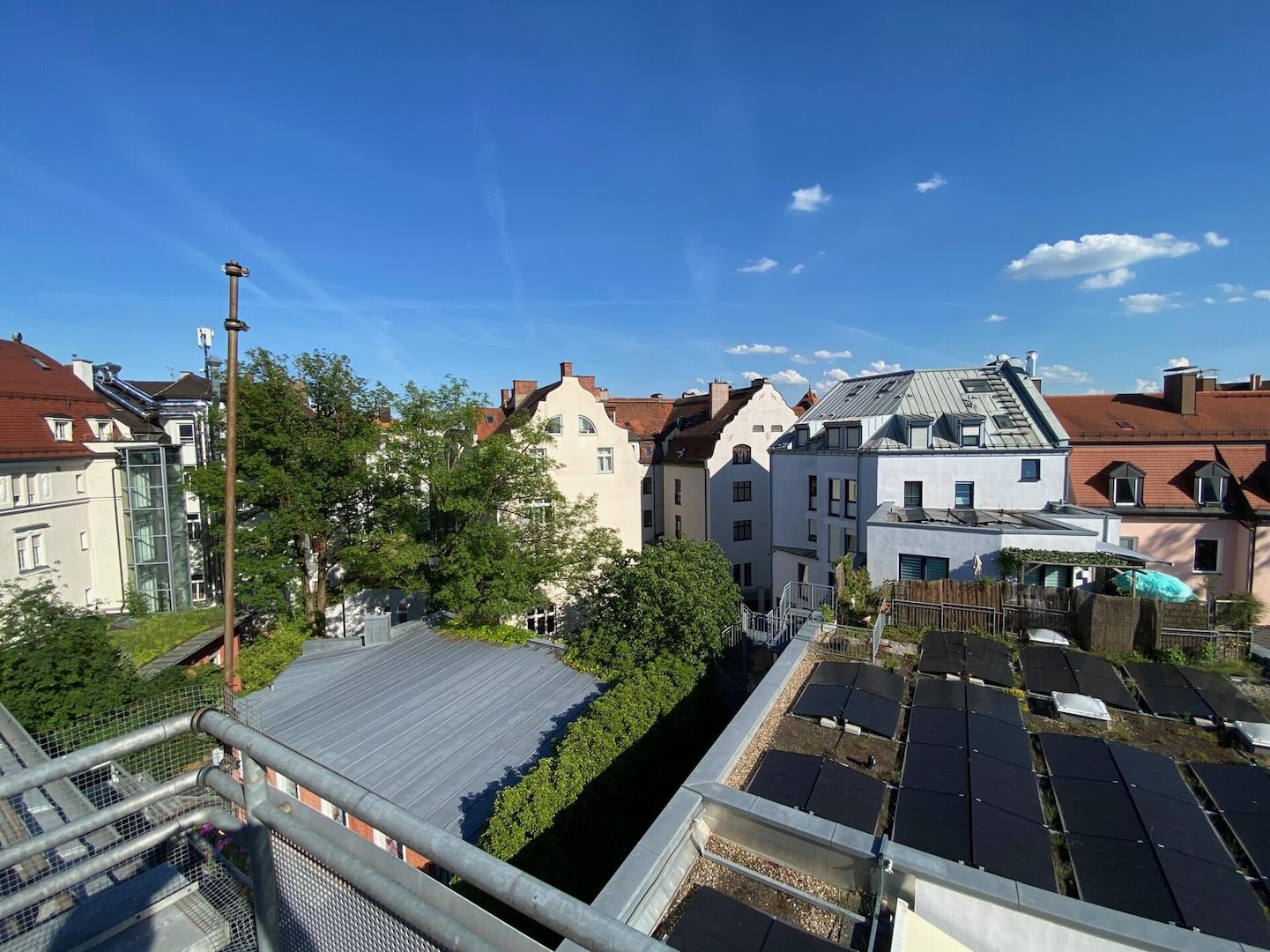 Blick Richtung Süden