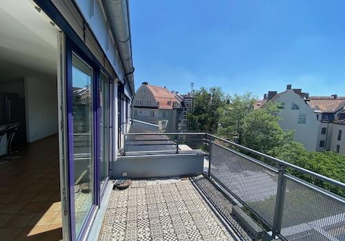 Terrasse Richtung Osten