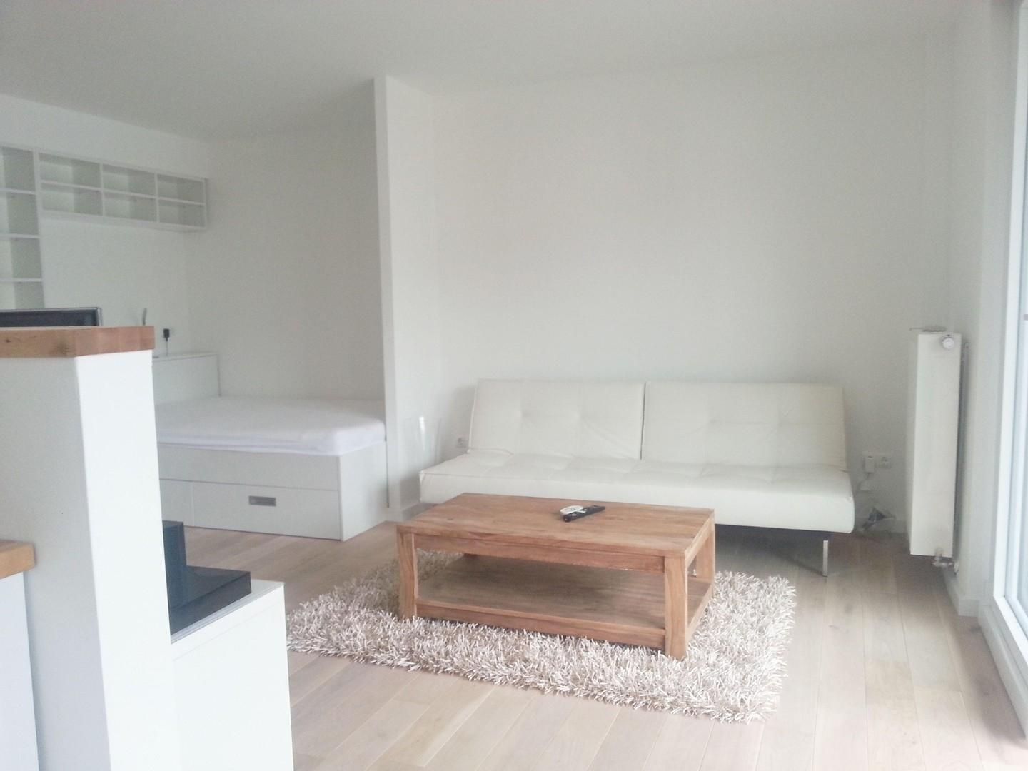 Designersofa & Gästebett