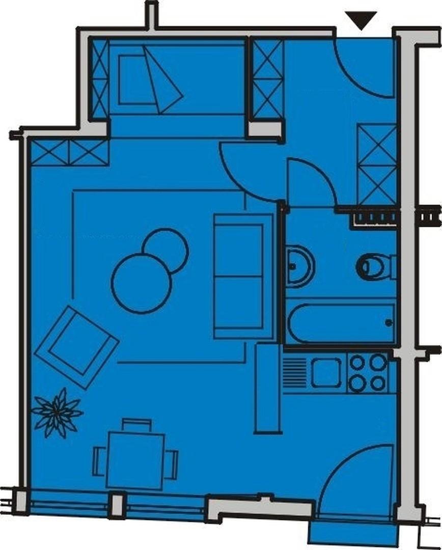Grundriss WE 10 & 16