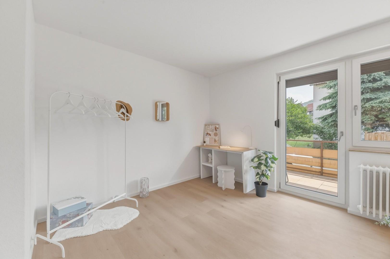 Geräumiges Schlafzimmer