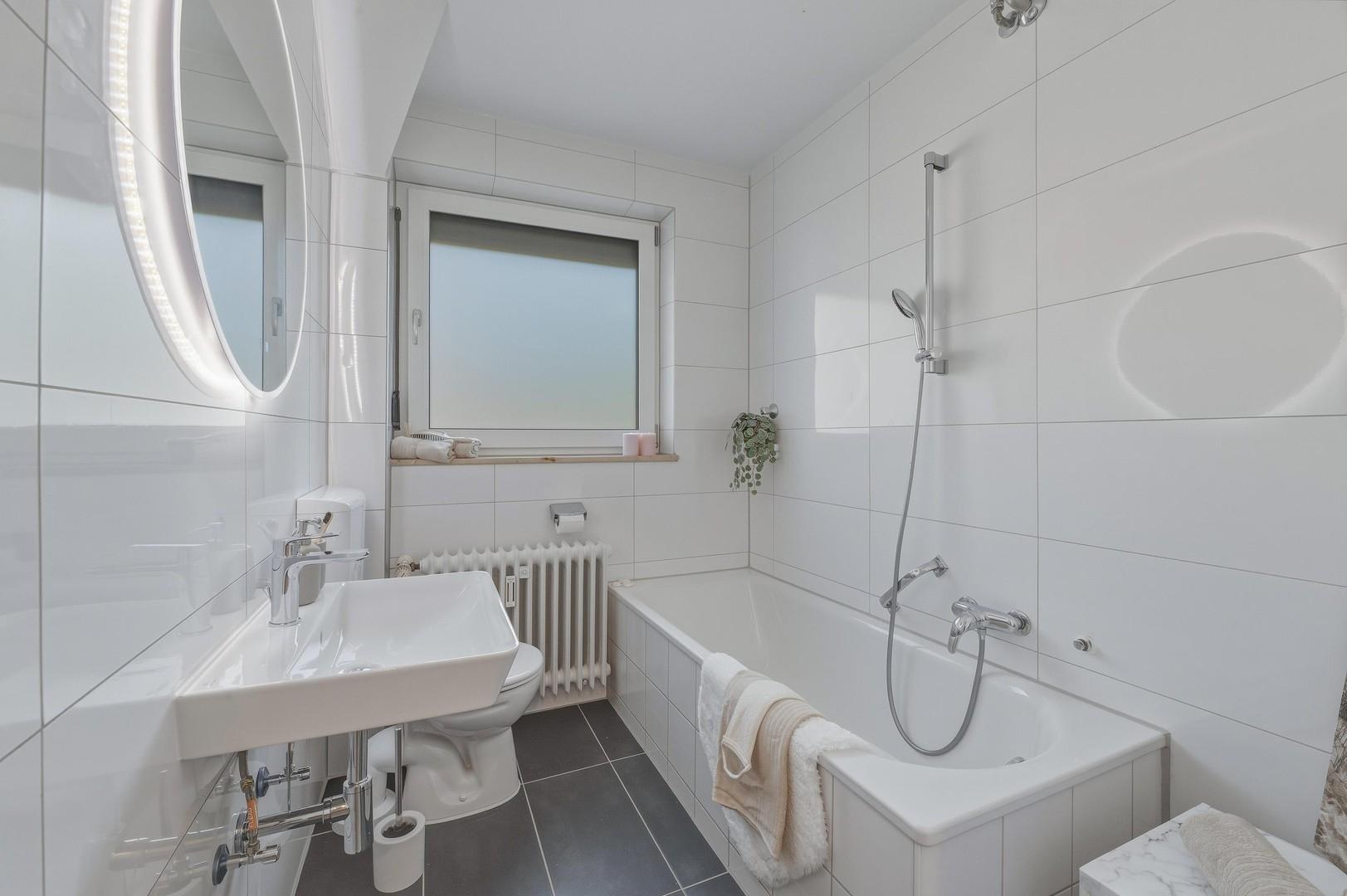 Modernes Tageslichtbad