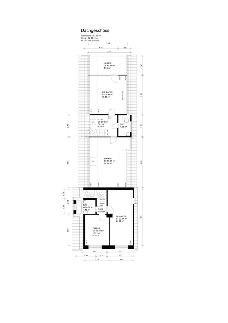 Grundriss DG