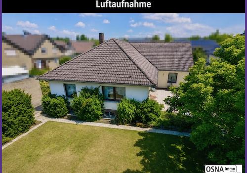 Luftaufnahme Garten