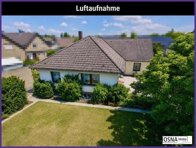 Luftaufnahme Garten