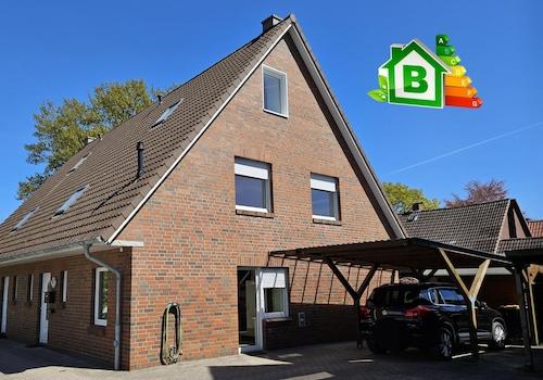 freie DHH mit Carport