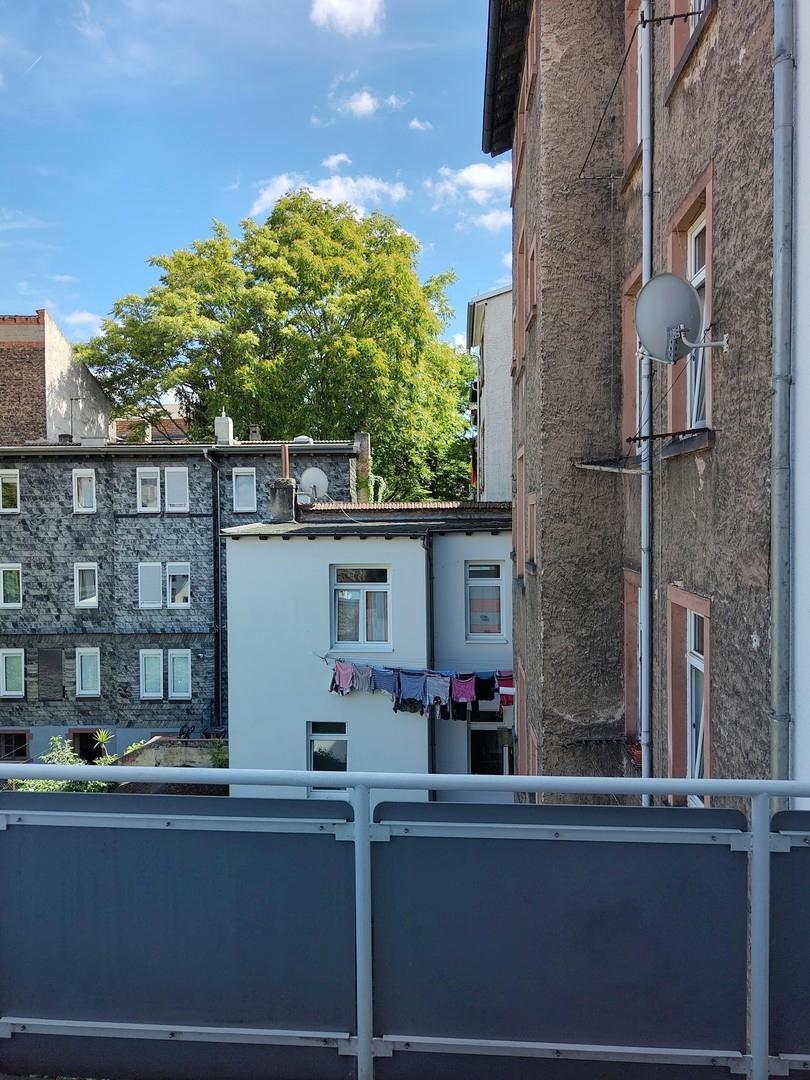 Sicht vom Balkon
