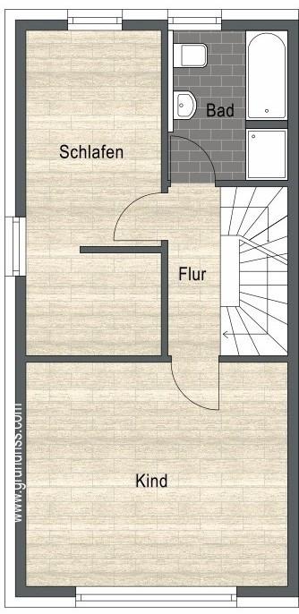 Grundriss Obergeschoss