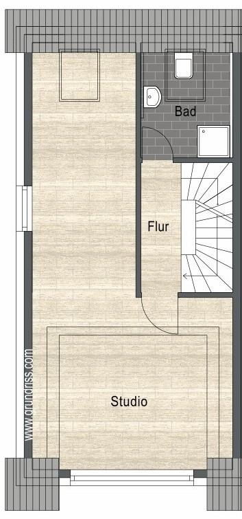 Grundriss Dachgeschoss