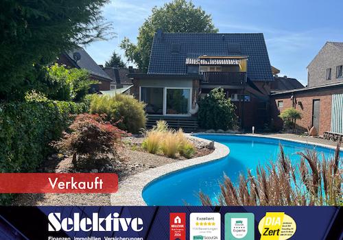 Blick vom Garten