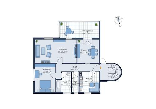 Grundriss 1. OG