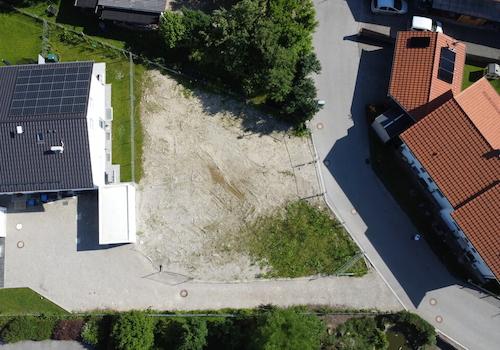 Baugrundstücksansicht