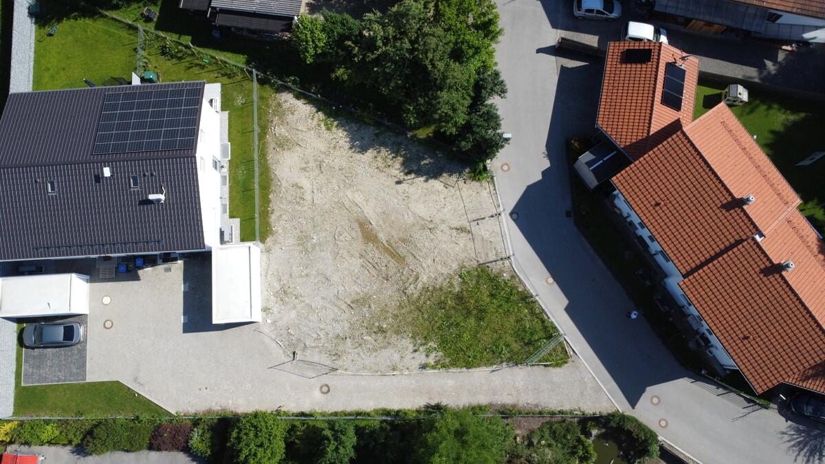 Baugrundstücksansicht