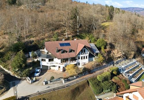 Das Haus von oben