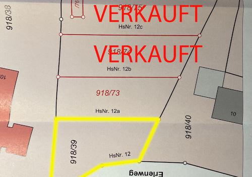 Lageplan Flurstücknr. 918/39