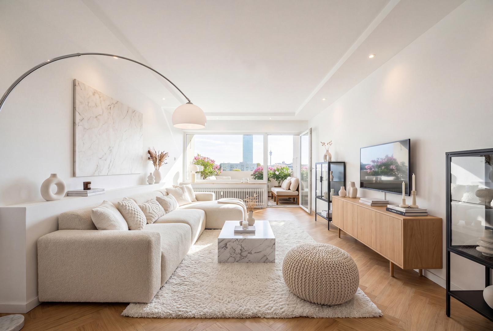 Visualisierung Wohnzimmer