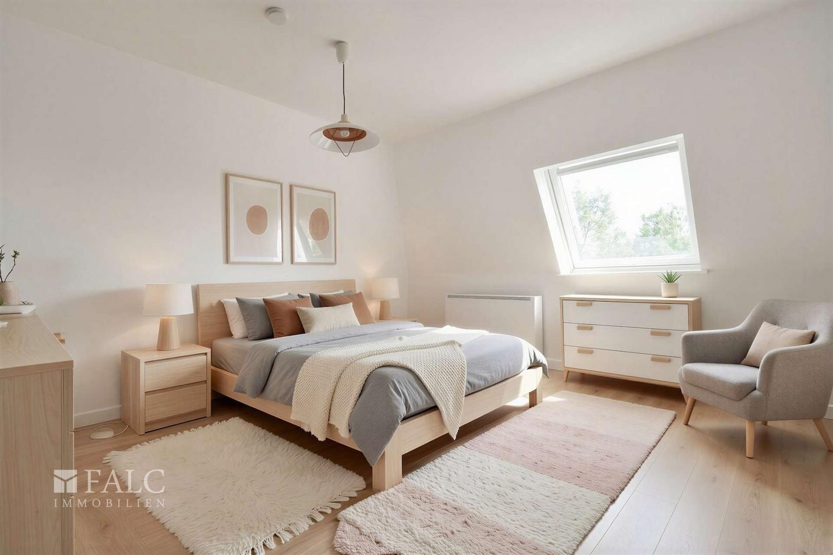 Schlafzimmer KI generiert