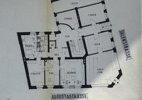 Grundriss EG.Laden+Lager