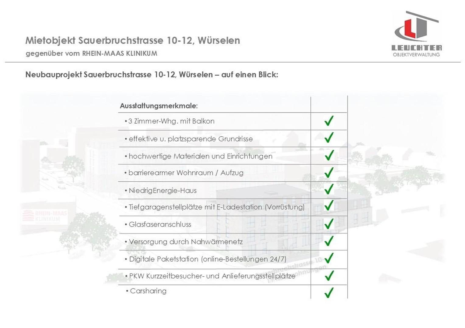 WE16 - auf einen Blick