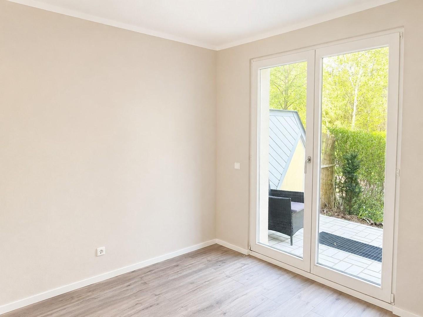 Wohnzimmer und Balkon