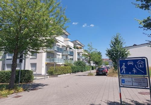 Verkehrsberuhigte Straße