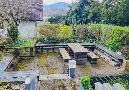 Grillplatz mit Teich